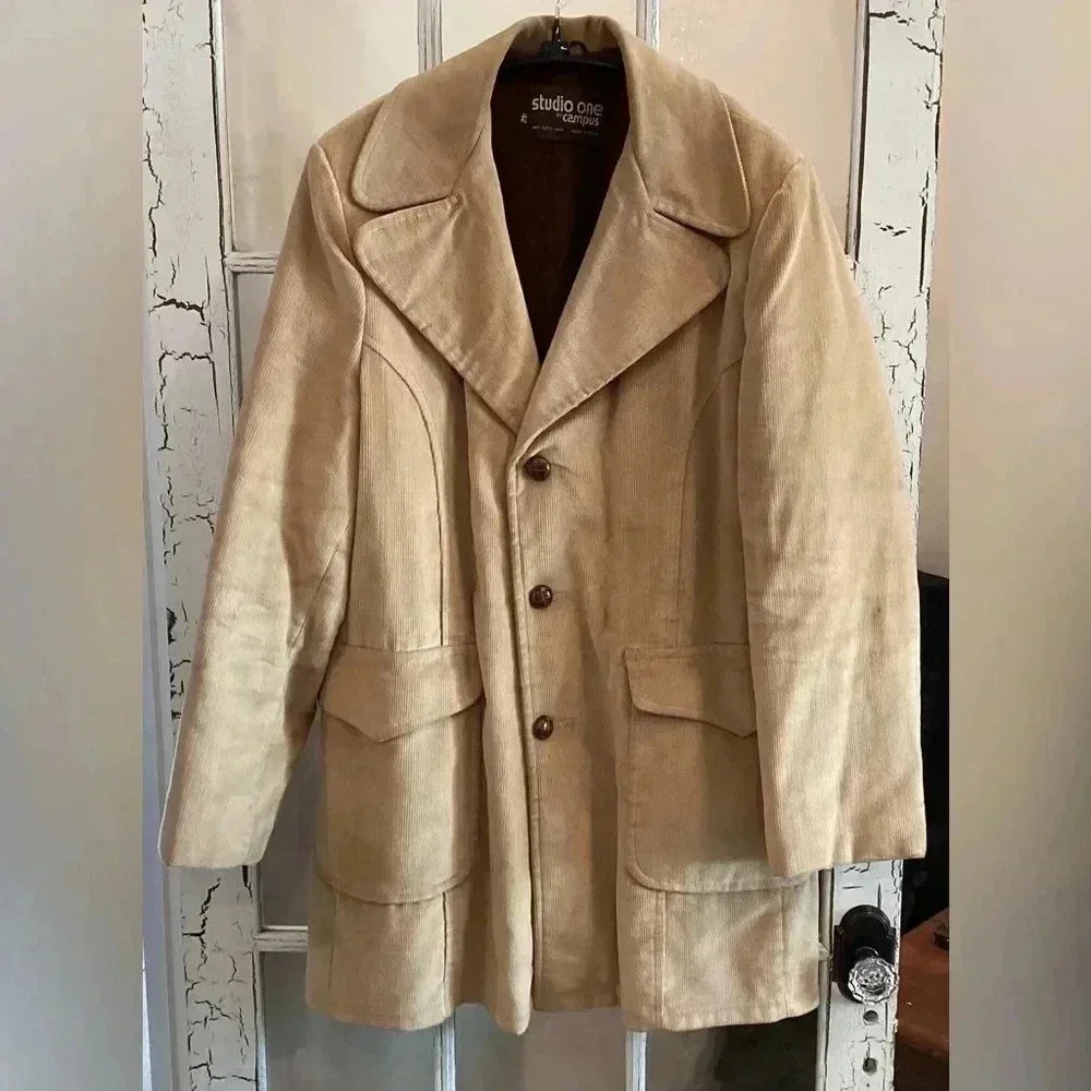 Men’s Vintage Studio One Corduroy Jacket Size 42